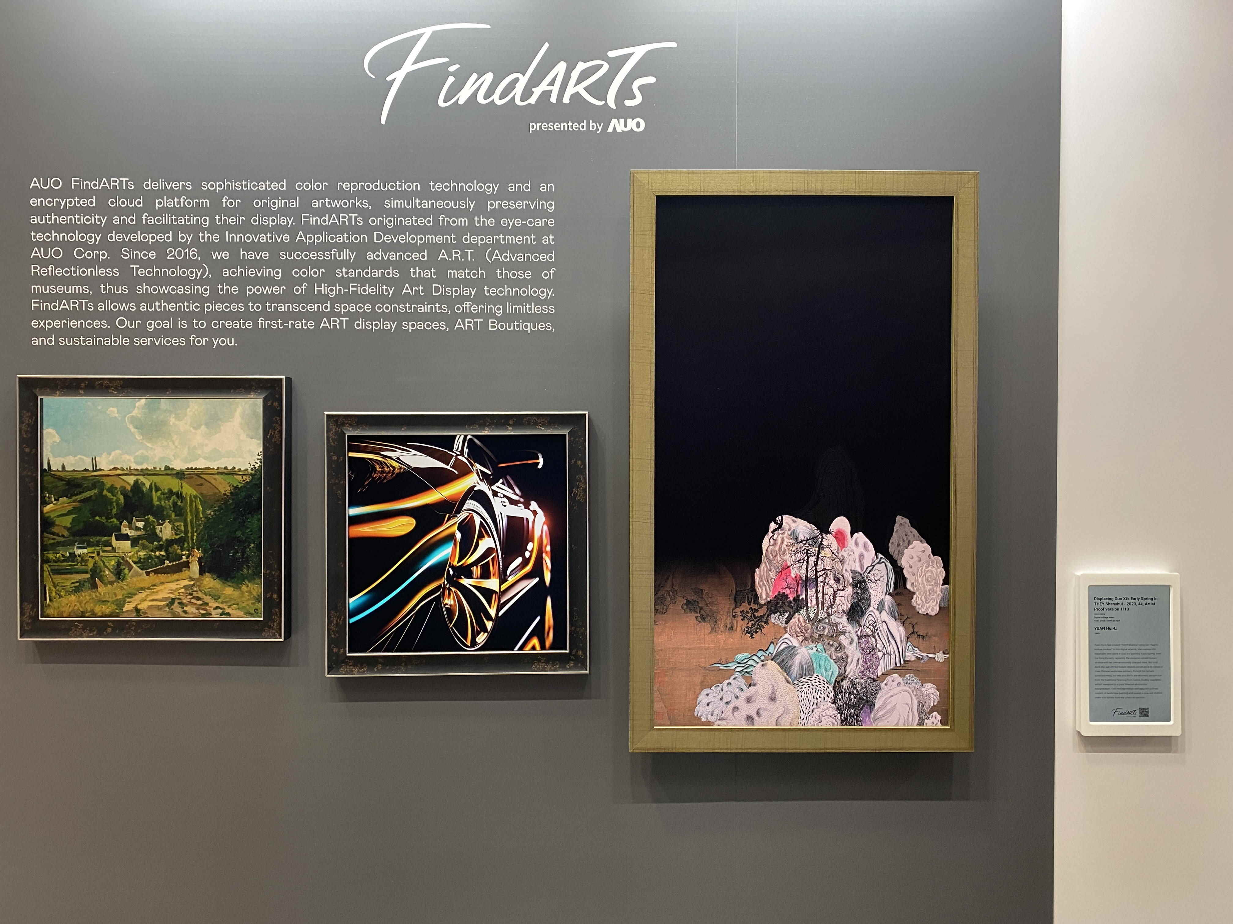 借助NG娱乐FindARTs 艺术空间服务解决方案，汽车销售展示间可以摆设与客户喜好相符的艺术精品，同时与车示车并列，营造艺术空间氛围，提升赏车质感。